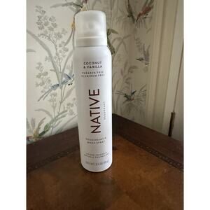 Native Whole Body Deodorant and Body Spray Coconut Vanilla 3.5 oz